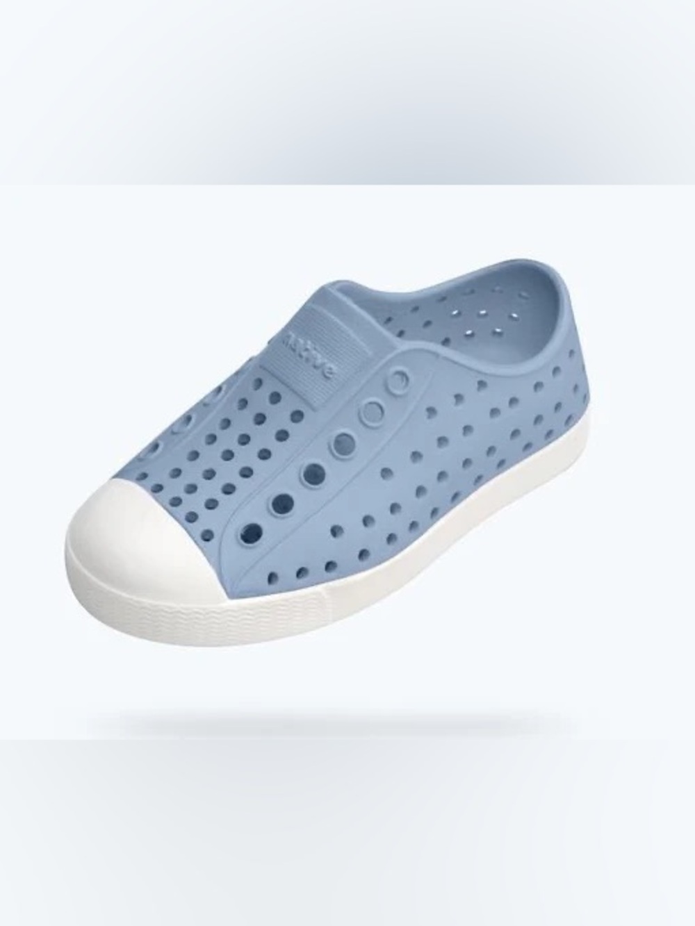 Native Kids Jefferson Slip-On Shoe in Light Blue